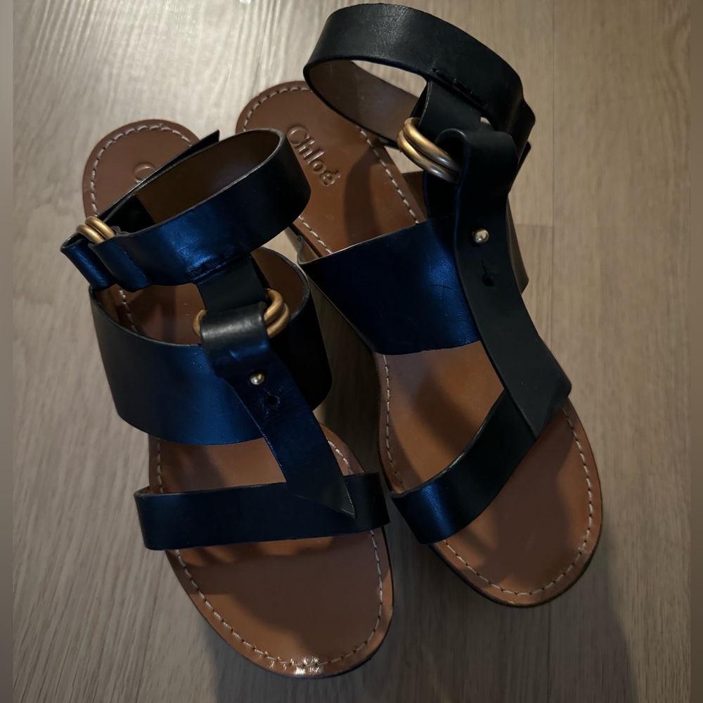 Chloe Wedge Sandals